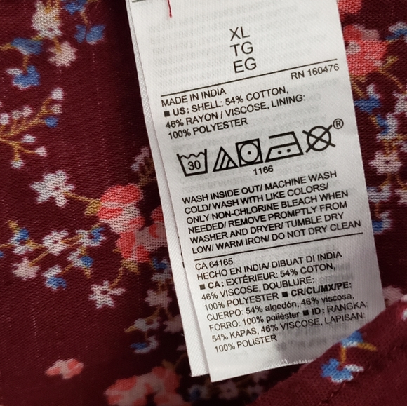 Old Navy floral dress size XL - Picture 8 of 11